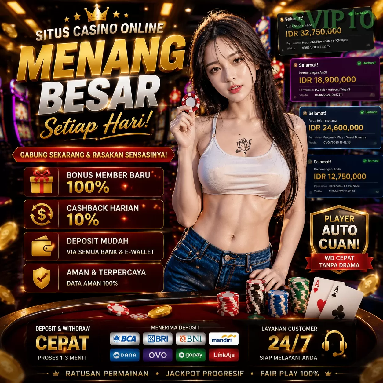 WELCOME BONUS NEW MEMBER 50_ promotion image